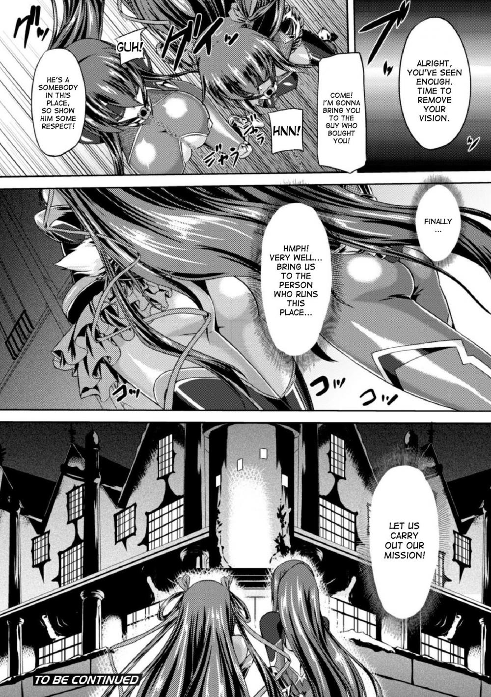 Hentai Manga Comic-Taimanin's fall into the lewd hell-Chapter 1-12